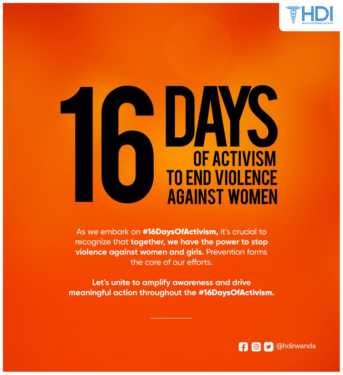 #StopGBV 
#16DaysOfActivismAgainstGBV 
#HinduraImyumvire
#DuhindureImyumvire