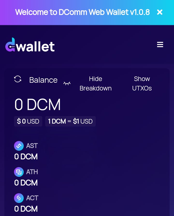 Chacha_pearly's tweet image. DComm merges cutting-edge tech for real-world asset tokenization. Thrilled with my @DComm_Official wallet setup! 🚀 The process was not just smooth but also efficient, thanks to its seamless and user-friendly interface. 

#DComm #IamDCOMM $DCM