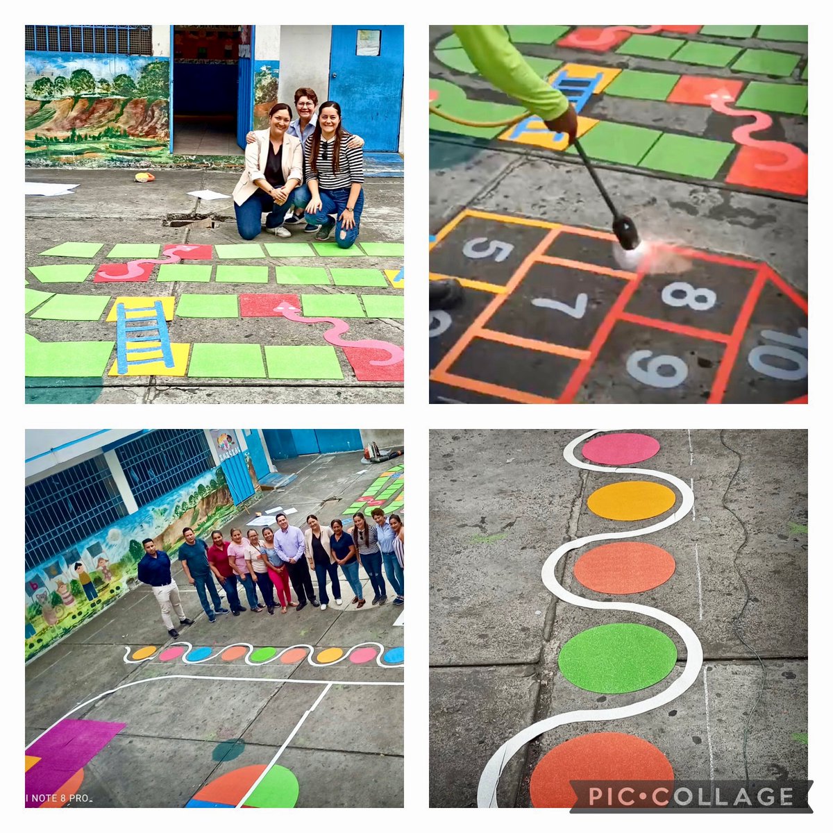 Daniela_HidMol's tweet photo. No hay nada más hermoso…que mejorar los espacios para los niños🥰, con @Isabelpetin, que hicimos un lindo equipo, los estudiantes de Arquitectura, que le pusieron corazón🫶. Gracias 🫶@ATMGuayaquil, @Semafovial, @ST_innova, @PinturasUnidas. @arquitecturauees @uees_ec @CINUEES https://t.co/ctVNQliXY8
