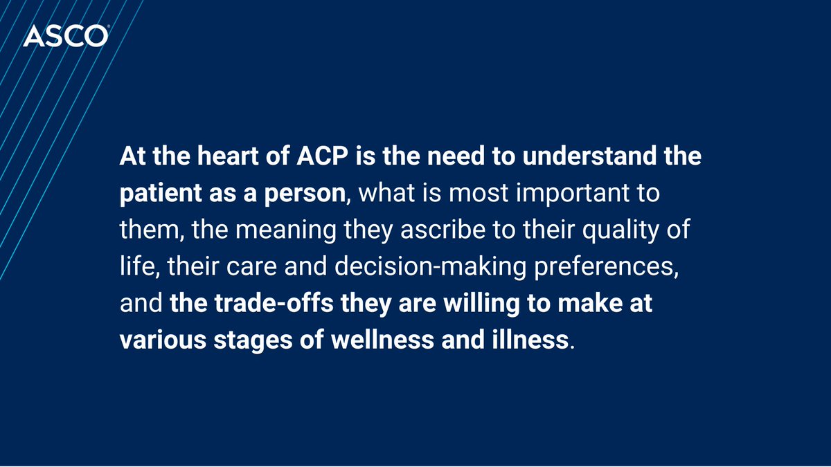 The importance of communication as part of good #AdvanceCarePlanning, or ACP, cannot be overstated. @BillyRosaPhD, @KristinLevoy, @reshmajagsi & Dr. Andrew Epstein discuss how to improve the quality of ACP conversations with patients for #ASCODailyNews: brnw.ch/21wELgC