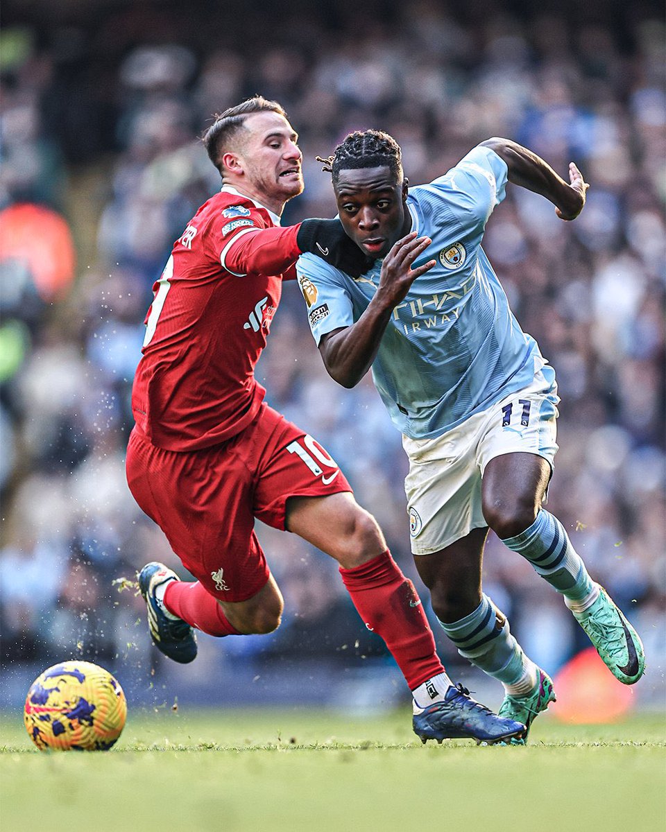 FelixRoyPages's tweet photo. 🤤 Jeremy Doku completed 11 successful dribbles against Liverpool, the most any player has managed in a Premier League match this season

#MCILIV https://t.co/xrUmr92Z7v