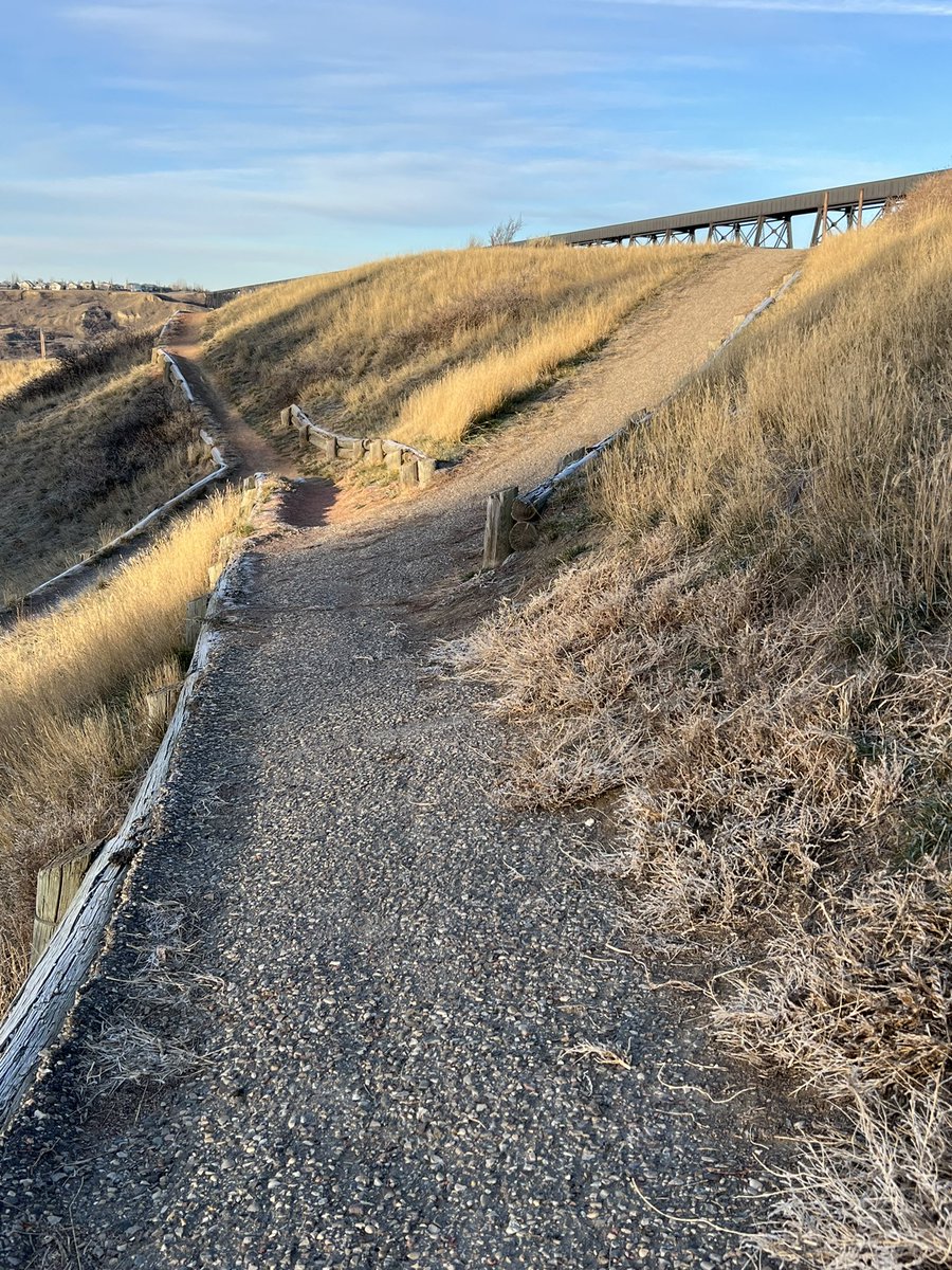 Getting this photo this morning with the trestle bridge in Lethbridge, was the bane of my bloody existence.
All this, to accompany a post thanking <a href="/BASFCorporation/">BASF North America</a> for having me speak at their grower appreciation dinner last night at the Lethbridge Lodge. #ifican