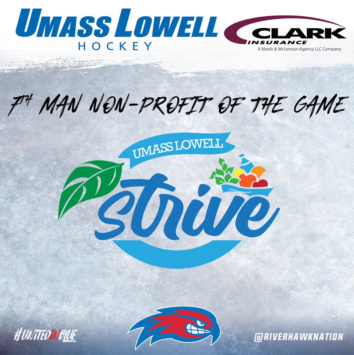 This weekend our <a href="/Clark_Insurance/">Clark Insurance</a> 7th Man of the Game is the Strive Food Pantry on campus. Strive is committed to supporting our students through access to food, housing &amp; additional resources needed to be successful.

Learn More:  bit.ly/47R8TCy