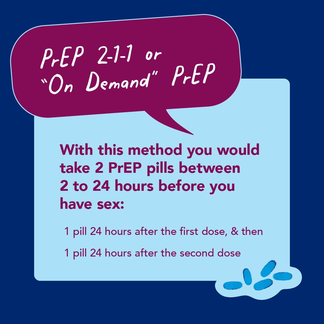 Did you know that taking the medicine, PrEP (pre-exposure prophylaxis) can help prevent HIV? PrEP can lower your chances of getting HIV from sex by up to 99%. Interested in taking PrEP? Your local Planned Parenthood health center can assist you: 1-800-230-PLAN.