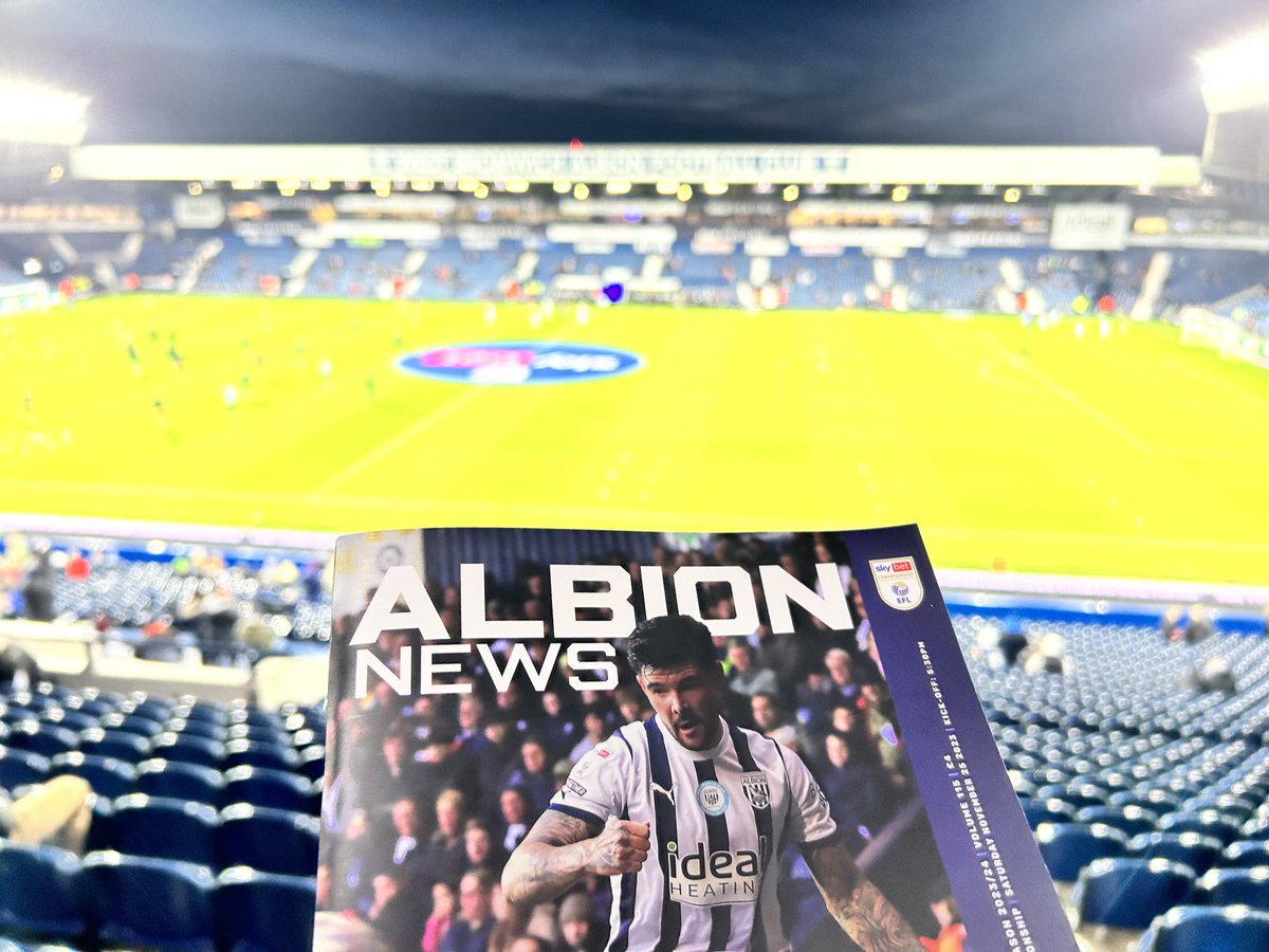 OllyFJourno's tweet photo. Home 💙🤍 

Come on You Baggies! First game back in a while, let’s go!!! #WBA #Baggies #WestBrom #BoingBoing #WBAIPS https://t.co/7ucKYVLg91