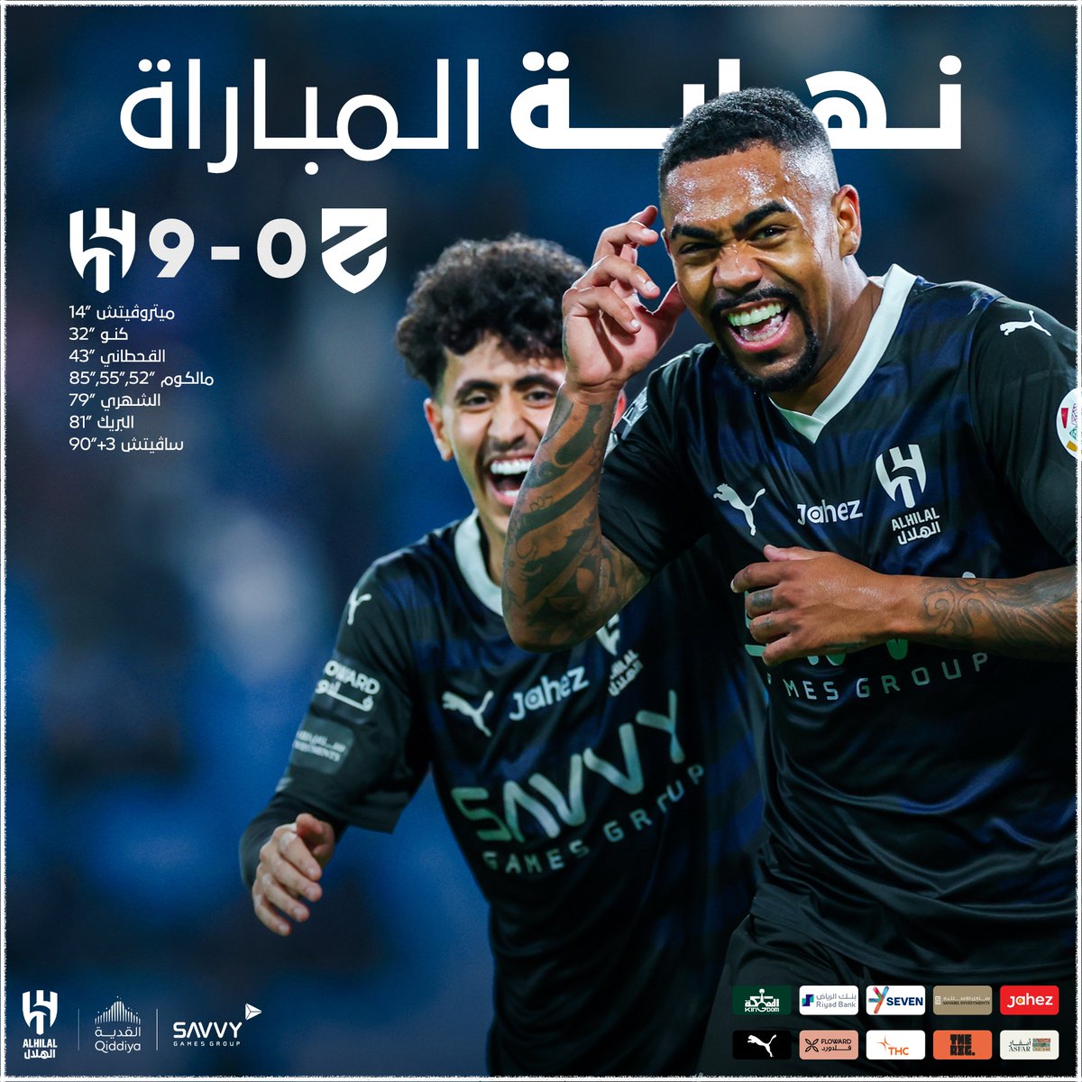 🔚 بالتسعـة.. #كبير_آسيا يكسب الحزم 💙

مبروووك 👏🏻👏🏻

#الهلال