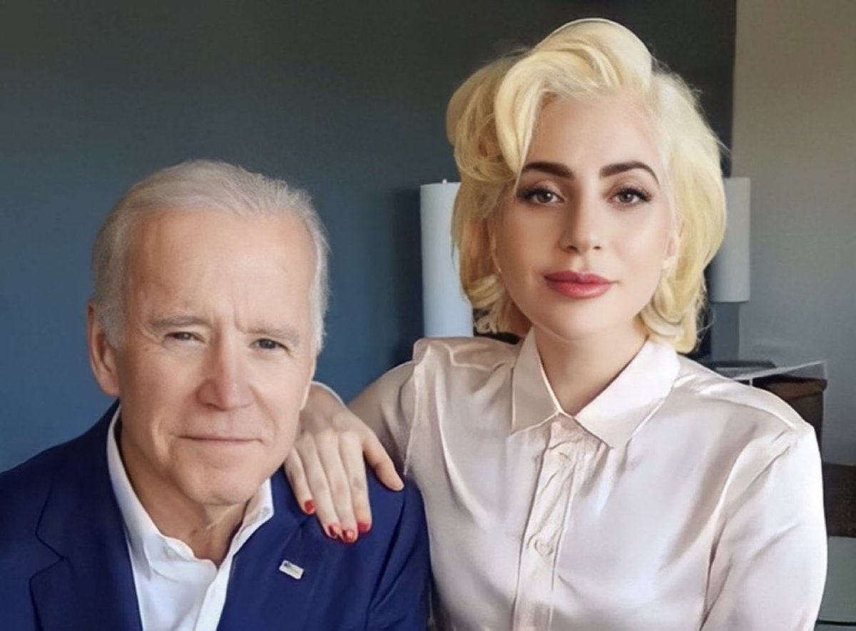 I love this picture of President Biden and Lady Gaga! 

Drop a ❤️ and Repost if you do too!