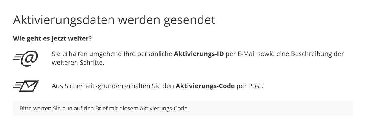 Es ist absolut lächerlich, dass man zur Nutzung von Online-Bürgerdiensten noch immer Codes per Post durch die Gegend schickt. Deutschland hinkt, wie immer, mehrere Jahrzehnte hinterher #Elster – Auch die offizielle Webseite vom #Zoll ist fast unbenutzbar 🙄