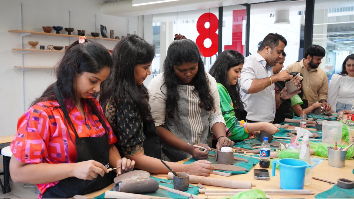 TWorksHyd's tweet image. #SpaceRobotics, #3DPrinting, #Woodworking, #AcrylicPainting and more workshops happening at Make-It @ T-Works now! More than 400 participants across age groups learning while having unlimited fun. 
Check out the vibrant pictures from today's event.