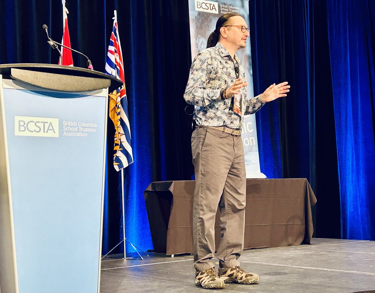 “What does it mean for a child to come to school and know that they are loved?” asks Kevin Lamoureux. How do we create spaces in our schools where kids can celebrate their Indigeneity? #bced #trusteeacademy