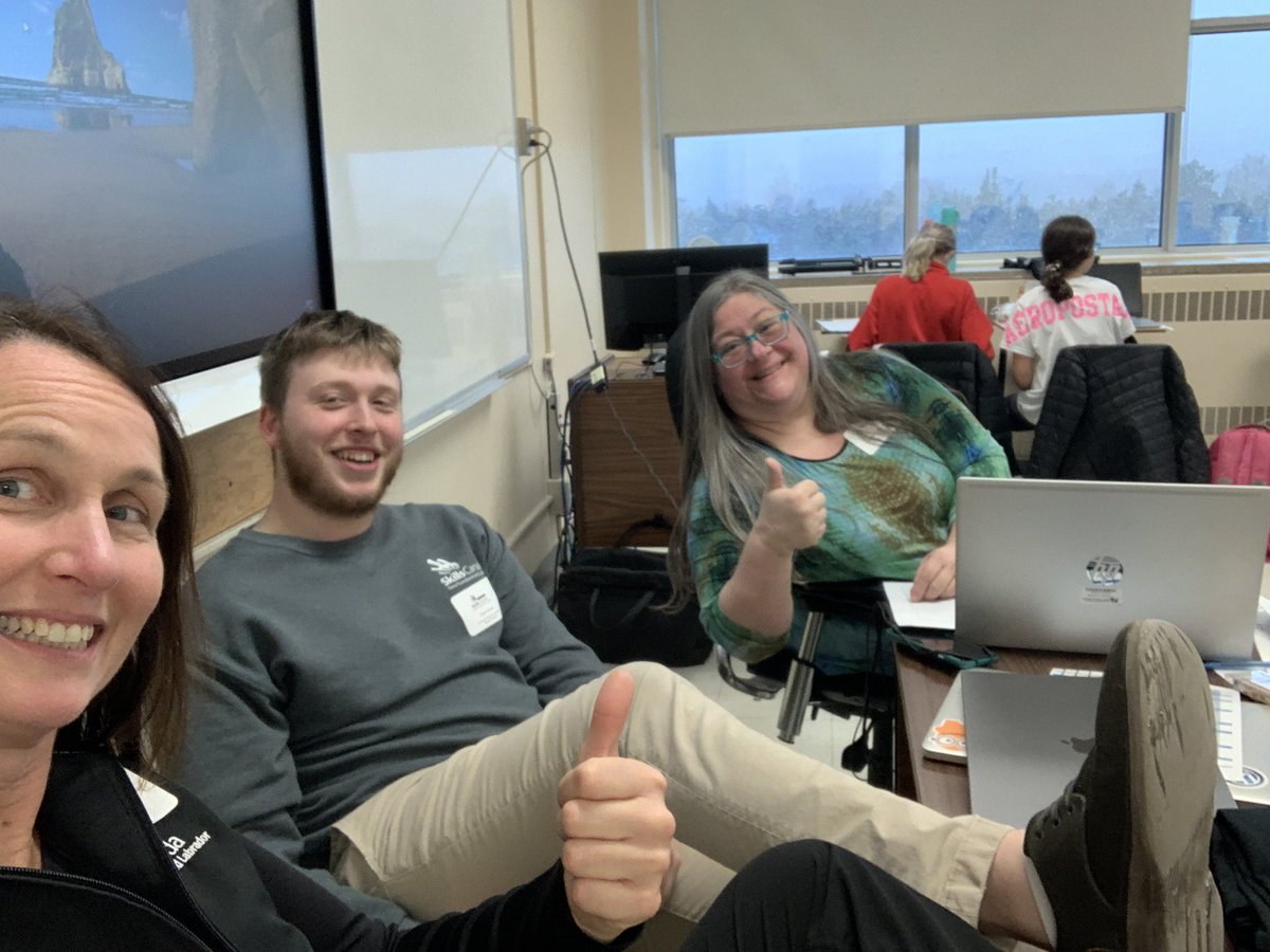 🎥🎬 Video Production Commitee working hard…or hardly working 🤷🏻‍♀️😬 <a href="/Skills_NL/">Skills Canada Newfoundland and Labrador</a> <a href="/CNA_News/">CNA News</a> <a href="/NLTeachersAssoc/">NLTA</a> <a href="/cathy_flash/">CathyQ</a> <a href="/daviddsimms/">David Simms</a> <a href="/TaliaCosMar/">Natalia Costella-Mar</a>