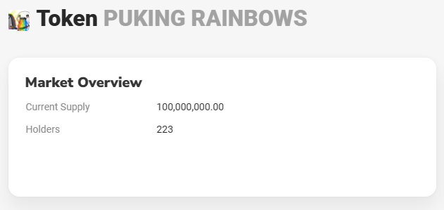 RAINBOWSSOL's tweet photo. First hour since launched recap:
More than 200 members
50K in volumes
50K Mcap ATH
Wat's next?
$RBOWS #SOLANA #LPBURNT 
https://t.co/YdUUheFatR https://t.co/Fl6SXM08Tv