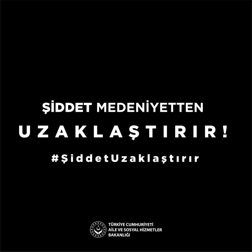 Kadın; şefkattir, merhamettir, gelecektir. Kadına şiddete hayır! #ŞiddetUzaklaştırır