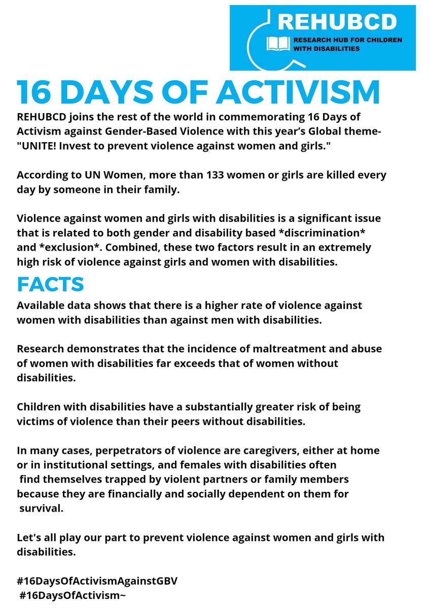 #16DaysOfActivismAgainstGBV