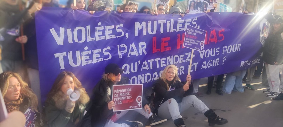 Ces femmes ont été virées par les féministes en papier crépon de la manif pro Hamas.