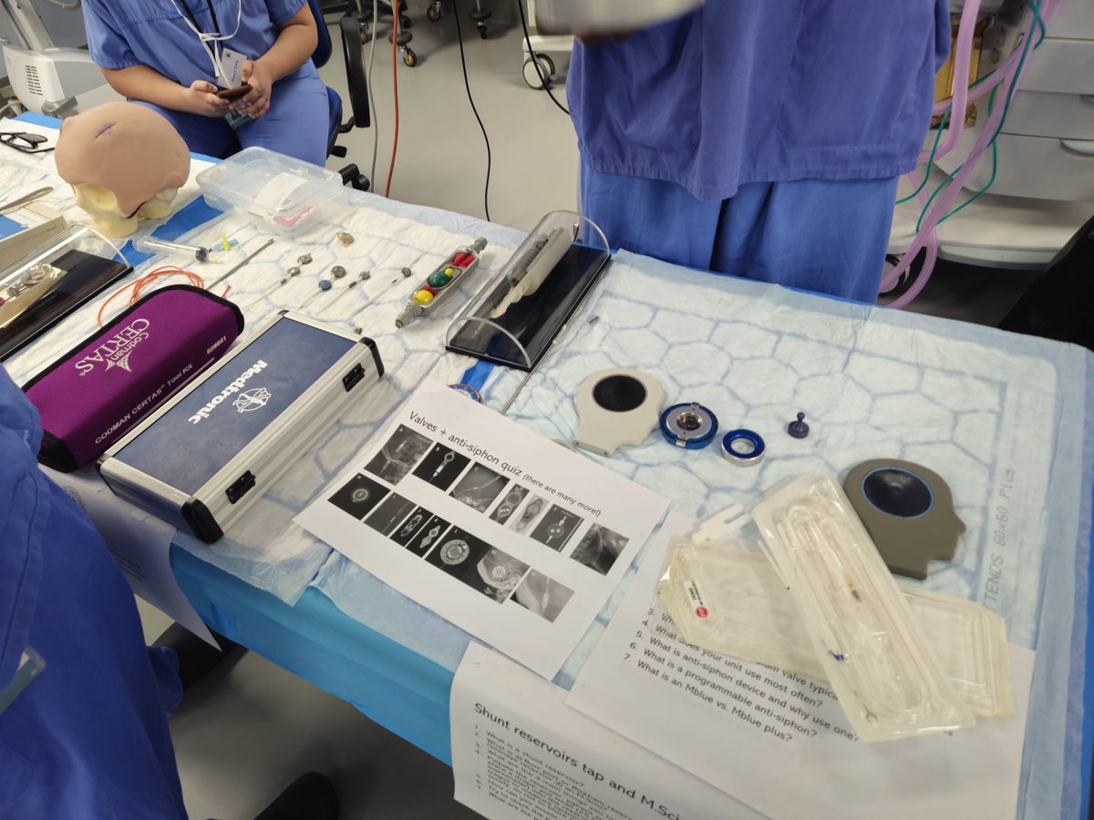 QS_SimCentre's tweet photo. Showcasing our workshops on valves, settings and adjustments in hydrocephalus and ICP bolt insertion and interpretation! https://t.co/ru10qRE3gb