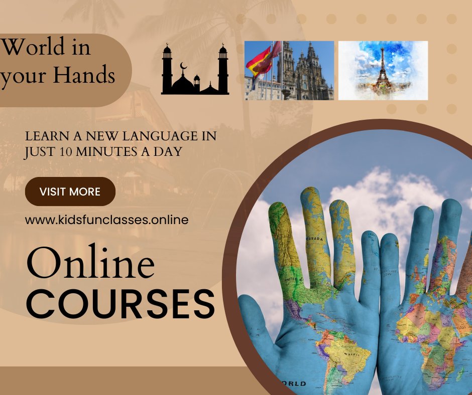 ClassesFun's tweet image. Imagine what a head start your child will have being able to speak another Language. These classes are perfect for the whole family . Learn to speak a new Language fluently, quickly and easy in just 10 minutes a day.
kidsfunclasses.online