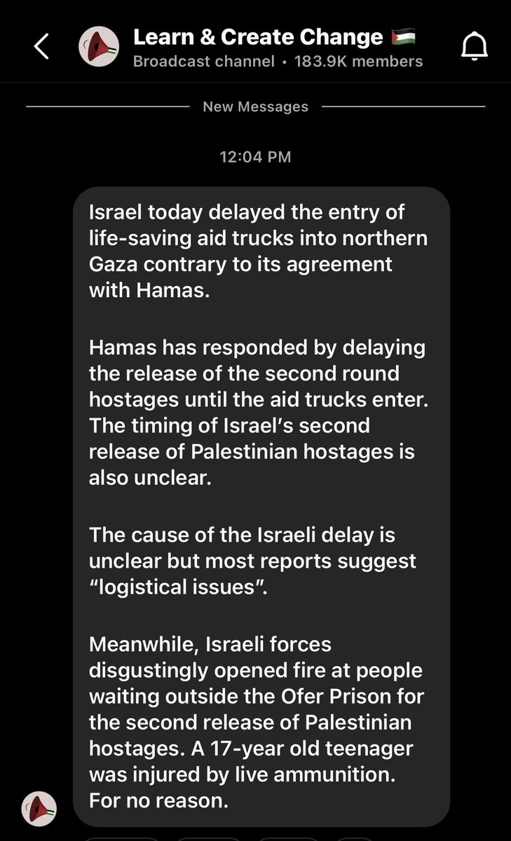 missfalsteenia's tweet photo. Israel is delaying the entry of LIFE-SAVING aid trucks to Gaza. 

They also fired at people outside Ofer Prison for no reason and injured a 17 year old. https://t.co/FBjcvyw0CD