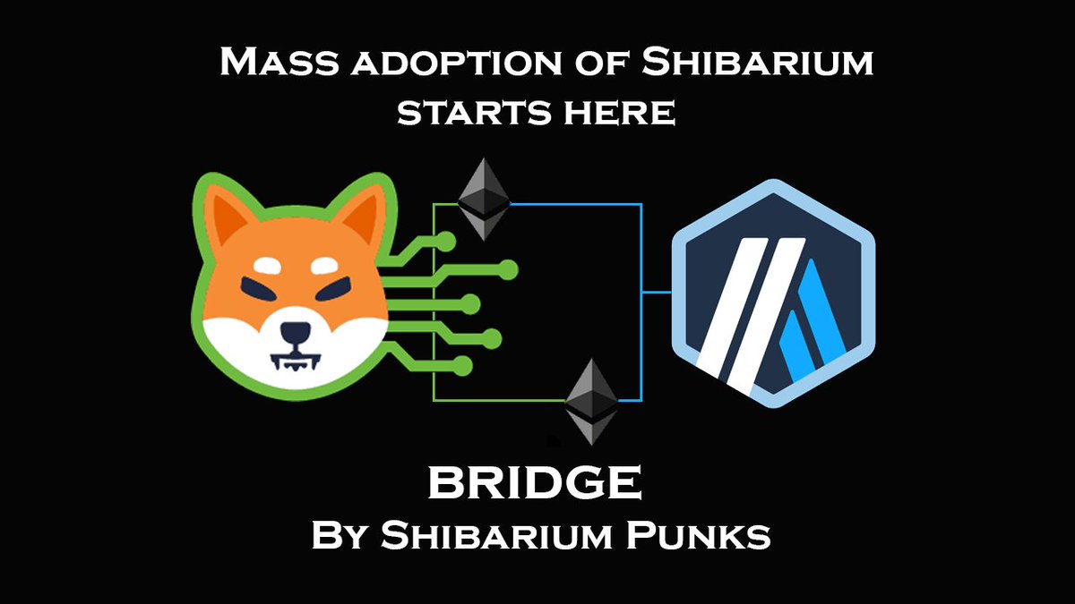ShibariumPunks's tweet photo. We cannot expect Shibarium to be massively adopted while the only entry point is through the Ethereum network

Therefore we need to connect to more efficient layers 2 with reduced fees such as arbitrum

We will begin the build of the bridge for the benefit of the community ❤️ https://t.co/NFOMJK3raw
