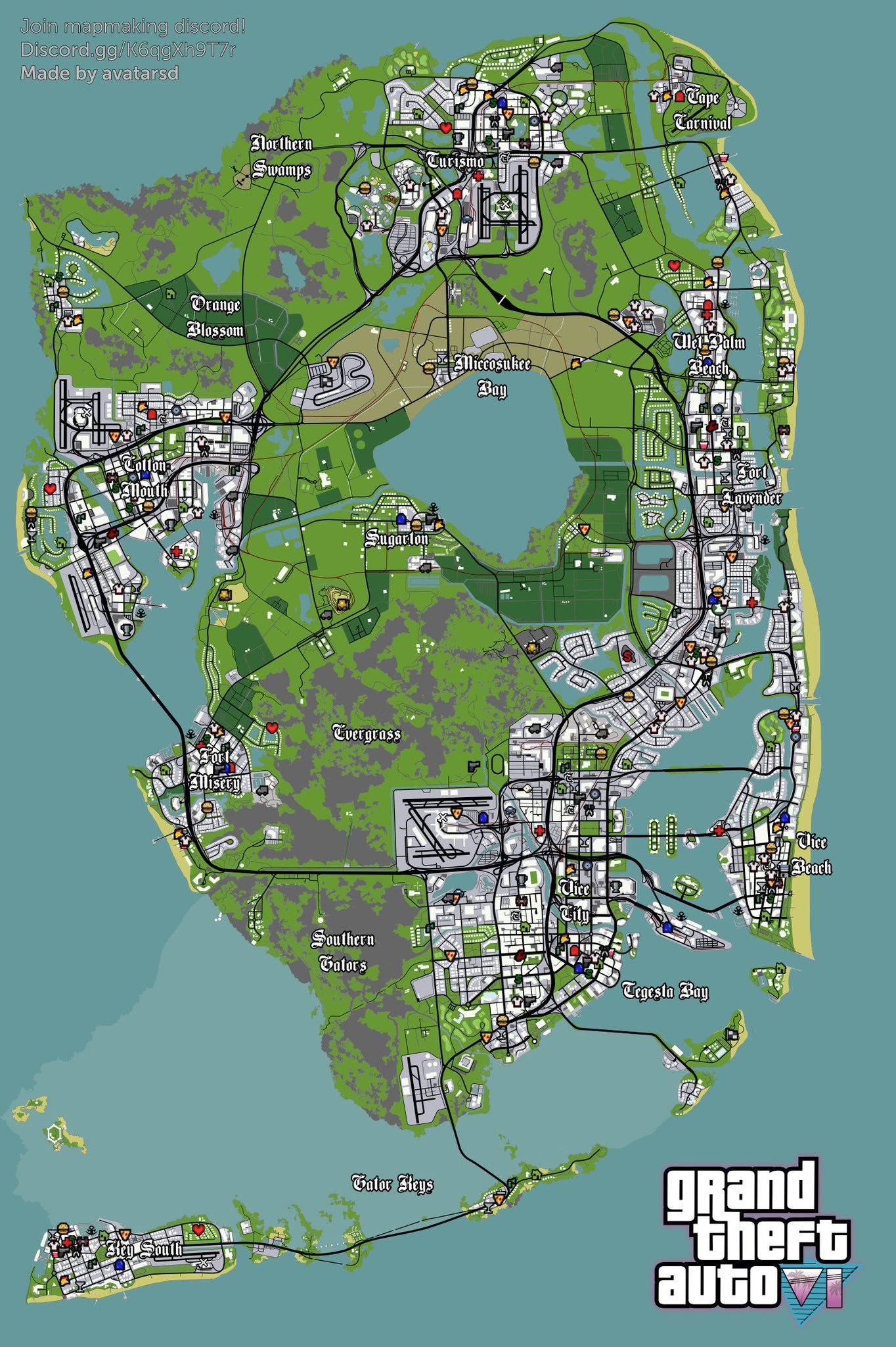 GTA 6 leak suggests the new map will feature Bermuda Triangle