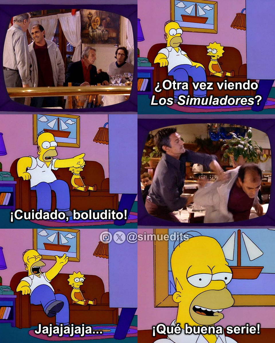 Los Simuladores x Los Simpson