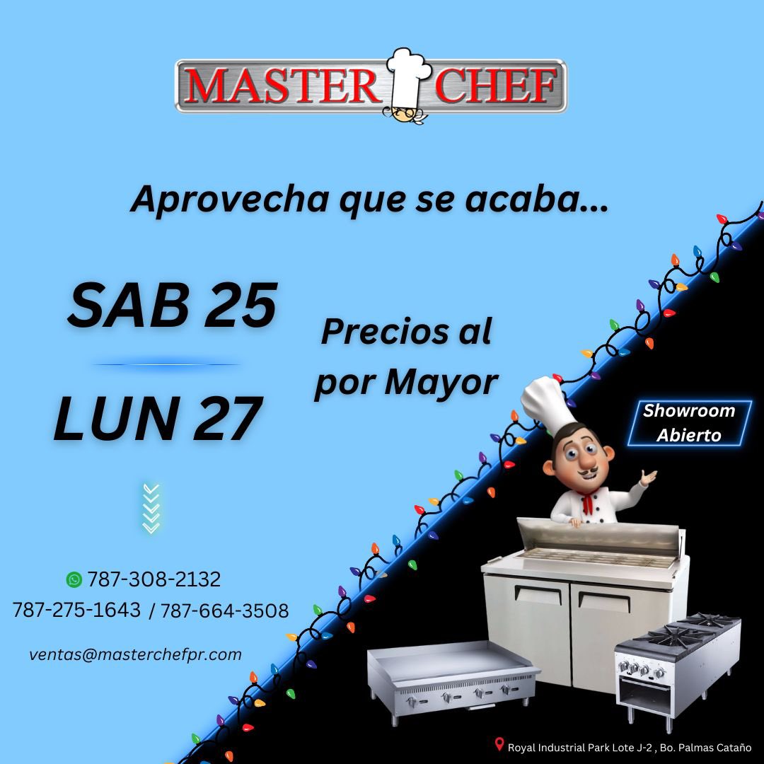 Masterchefpr tweet picture