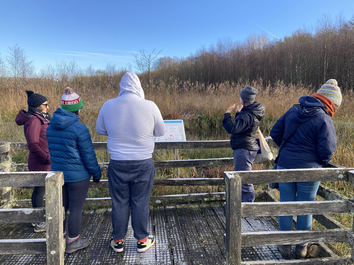 LifeQuakingBogs's tweet photo. A wonderful Welsh walk around Crymlyn today! 
Such a pleasure to spend time working in the company of partners The Wildlife Trust of South and West Wales, Menter Iaith Port Talbot and Menter Iaith Swansea.
Thanks everyone! 
#peatlandactionwales https://t.co/NnqXOe3Olv