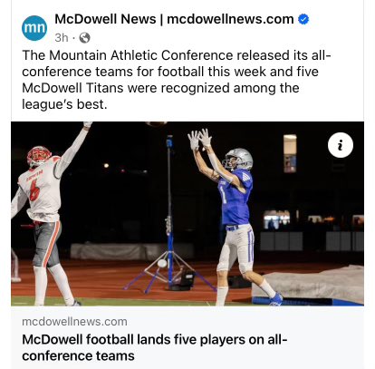 Blessed!  I’ve been selected to 1st Team All-Conference in the Mountain Athletic 4A/3A Conference.  I thank GOD, my Family, my teammates, Coaches and those that helped me.
<a href="/ChrisJParry3/">Coach Parry</a> @CoachHornsby_LR <a href="/coachfurrey/">Mike Furrey</a> <a href="/CoachUlassin/">Nick Ulassin</a> <a href="/CoachKirkendall/">Will Kirkendall III</a> <a href="/coach_mjacobs/">Mike Jacobs</a> <a href="/CoachDSanders/">Dillon Sanders</a>