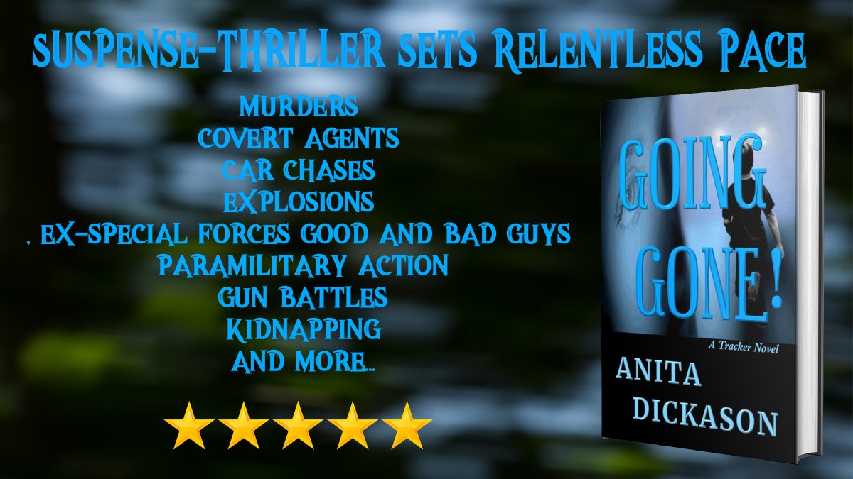 Carol Marrs Phipps (@car01am) on Twitter photo #RT <a href="/anita_dickason/">Anita Dickason</a>
Going Gone!
“Suspense-Thriller Sets Relentless Pace”
amazon.com/Going-Gone-Tra…
#Mystery
#TBR
#bookshelf
#CrimeFiction
#paranormal
#suspense
#ConspiracyThrillers
#KidnappingThrillers
#PoliticalThrillers
#suspense #RT <a href="/anita_dickason/">Anita Dickason</a>
Going Gone!
“Suspense-Thriller Sets Relentless Pace”
amazon.com/Going-Gone-Tra…
#Mystery
#TBR
#bookshelf
#CrimeFiction
#paranormal
#suspense
#ConspiracyThrillers
#KidnappingThrillers
#PoliticalThrillers
#suspense