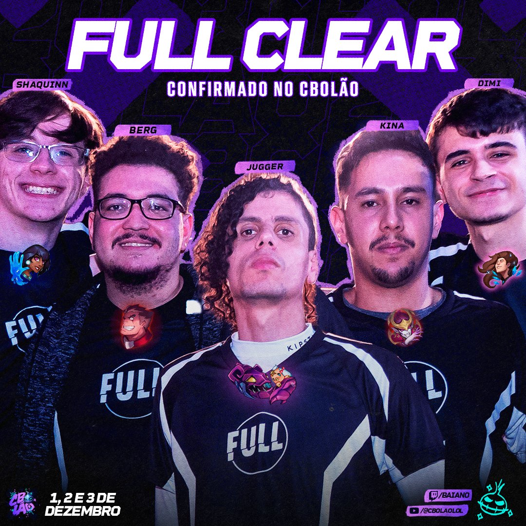 AMANHÃ começa o hypado #CBOLAO, - CNB e-Sports Club