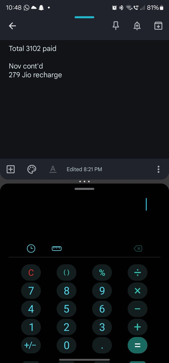 VaradMahatme's tweet photo. @TheBlooRay__ @iHateApplee I use this every week! It's true multi-tasking, unlike iOS, which you have to keep switching tabs like it's Windows 95! https://t.co/h8tNvuqy4h