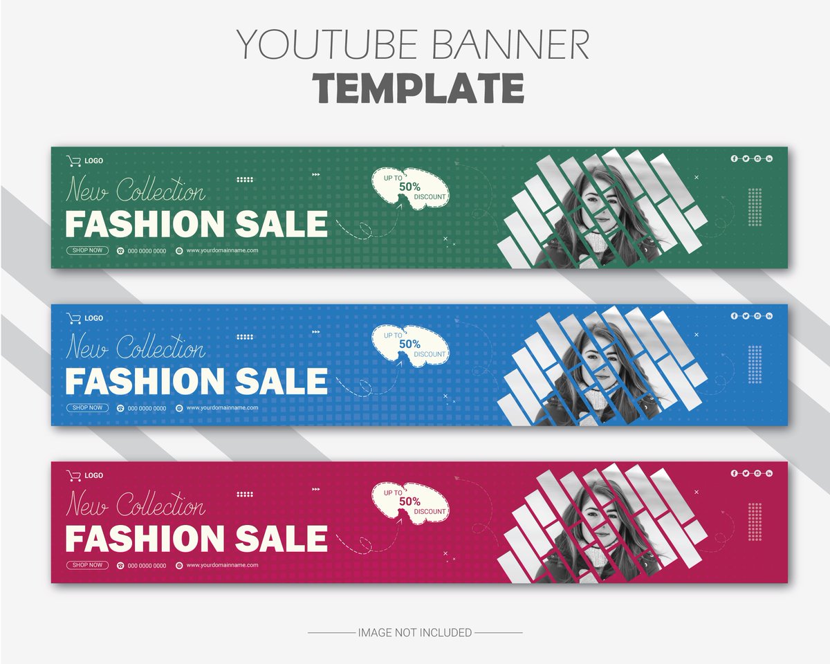 Fashion Youtube Banner Template...
Check out my portfolio:- behance.net/ImMridulKD
Contact with me Email :- dasmridulkanti77@gmail.com 
Contact with me WhatsApp:- +88 01793376040
#YouTuber #banner #Design #fashion #Template #shopping