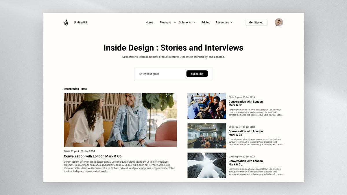 Day 31/100 of the #uichallenge: A blog post