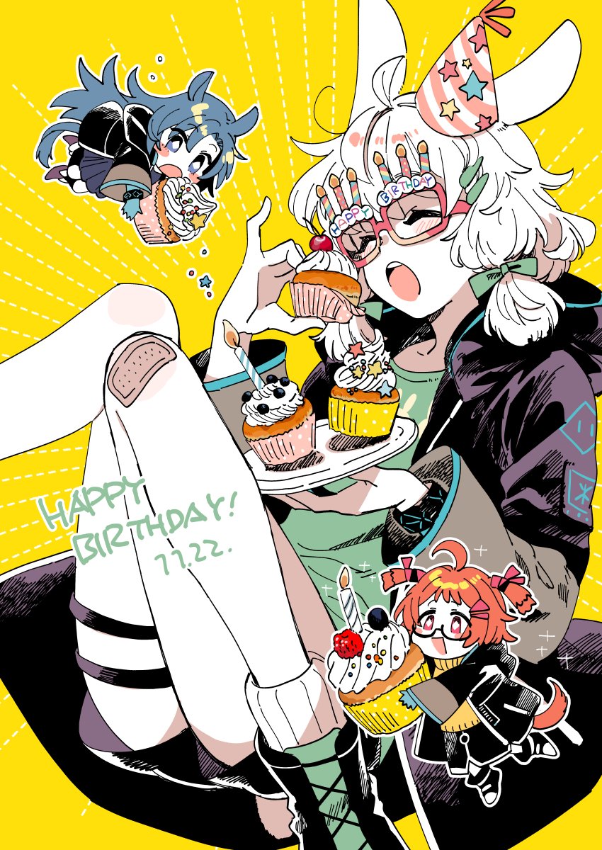 ううっ…11月22日は過ぎちゃったけどクル🐰の誕生日…おめでとう…🍰の過去絵…