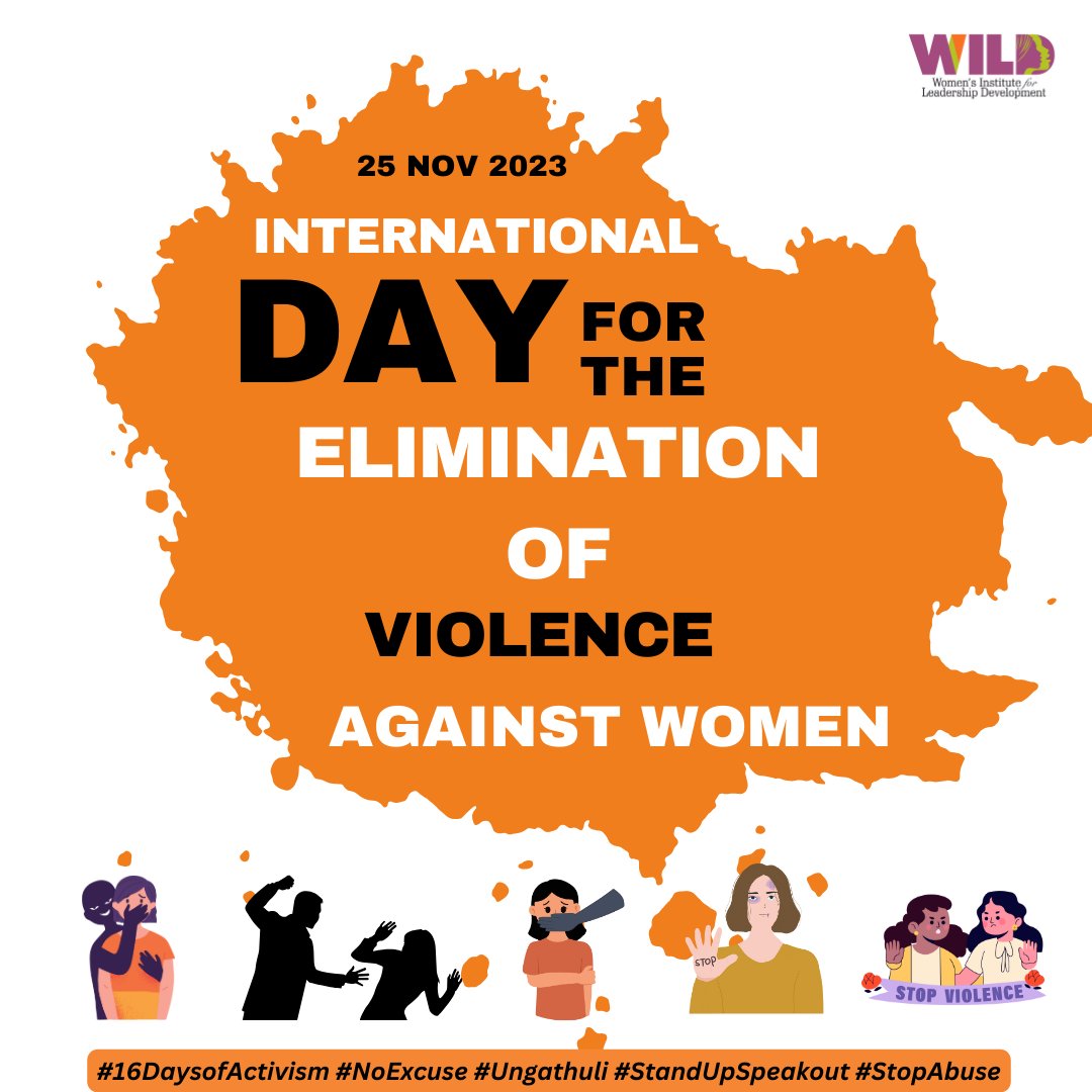 This #internationaldayfortheeliminationofviolenceagainstwomen, we stand in solidarity with women and girls around the world. We say NO to #violence  in all its forms!!! 

Towards a world where #women and #girls are safe and respected!!

#16DaysofActivism