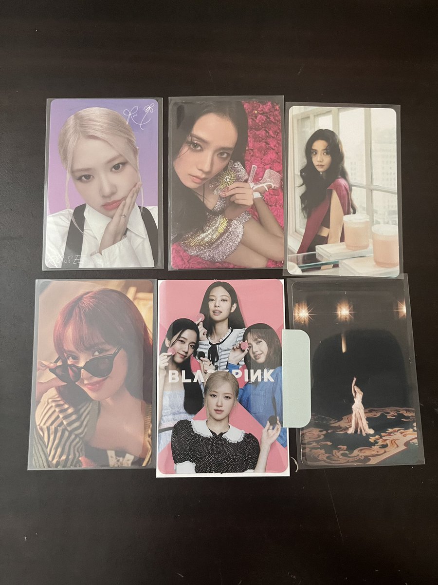 chuanziyee's tweet photo. wts balckpink pc
help rt
-RM40 incl pos wm（6 pc）
-packing p2/3
dm if you interested
#pasarblackpink https://t.co/wquvxnjYEA