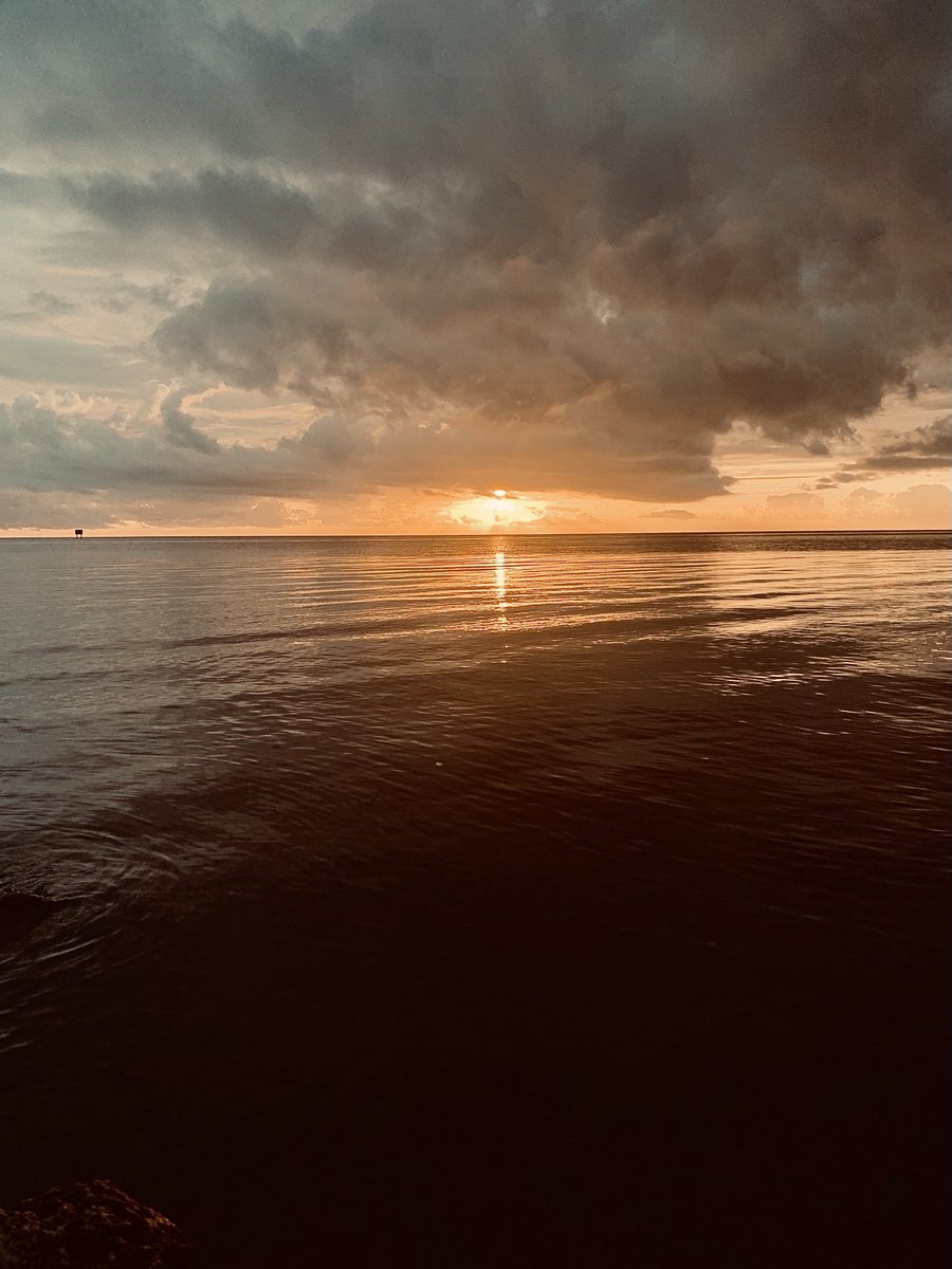 Sammy317's tweet photo. It stopped raining when I arrived back home! But the streets were quiet and the sunrise was beautiful. #running #Sunrise #Miami #PalmettoBay #BiscayneBay #CreativeGod https://t.co/ILL89QtG4B