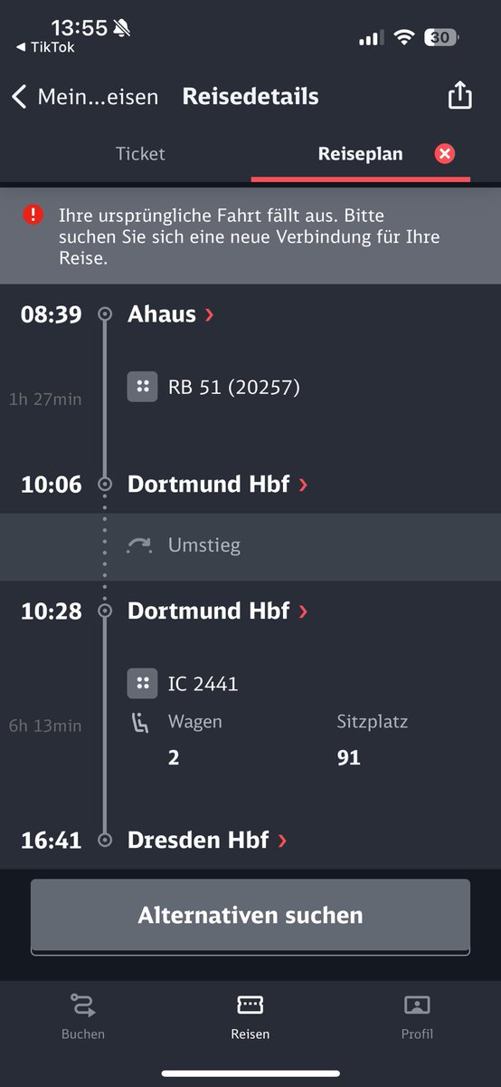 __onlyPi's tweet photo. &amp; nun liebe @DB_Bahn ? Hebt sich dadurch nun meine Zugbindung auf? https://t.co/bWgDgTk15c