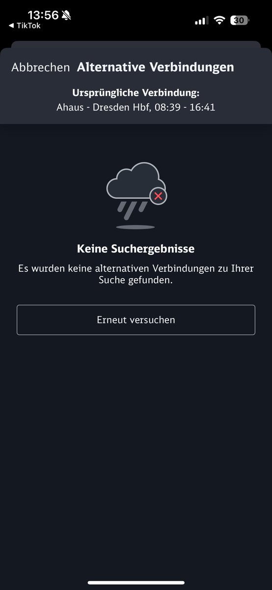 &amp; nun liebe <a href="/DB_Bahn/">Deutsche Bahn Personenverkehr</a> ? Hebt sich dadurch nun meine Zugbindung auf?