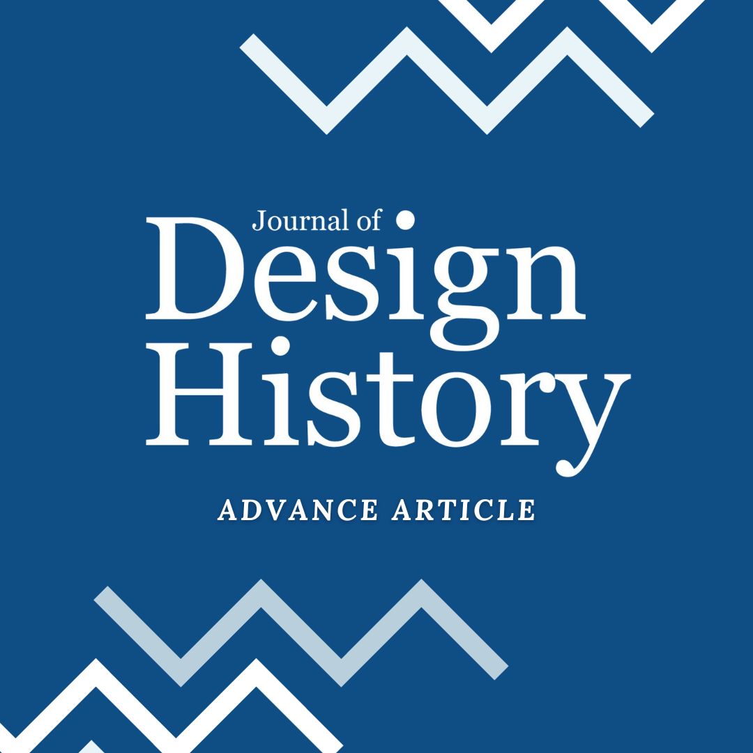 New advance article! Seeds for New Beginnings? Ecological Uncertainty, Blurry Ideology, and Speculative Design at the Universitas Symposium, 1972 by Ingrid Halland, @UiB. Read and subscribe at academic.oup.com/jdh/advance-ar… #EmilioAmbasz #DesignHistory  #Ecology #DesignTheory