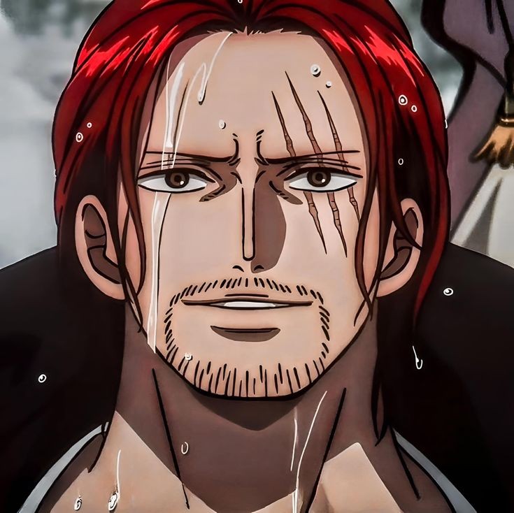 idctbhbut's tweet image. SHANKS VS MIHAWK