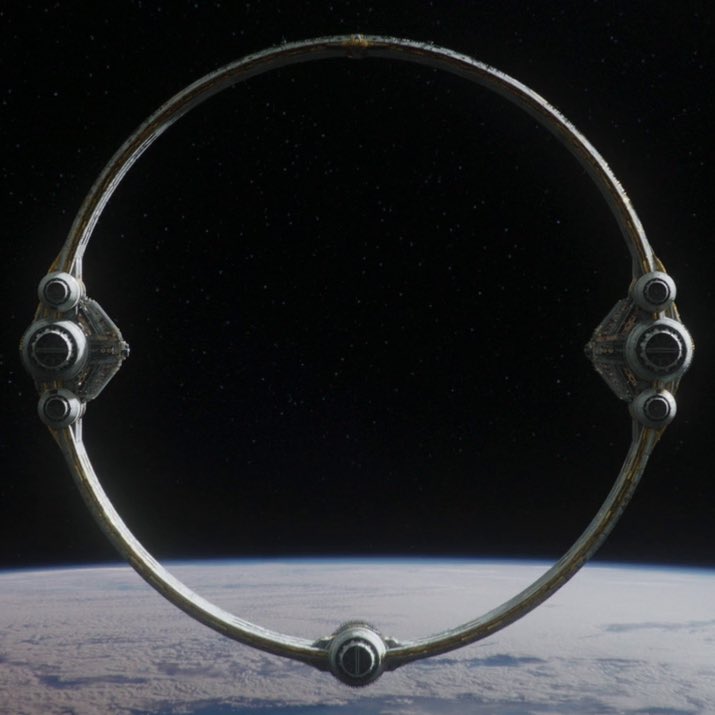 シオンの目 超巨大なハイパースペース輸送リング。 要はクローン戦争期