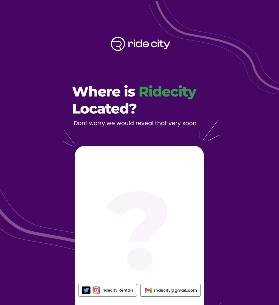 ridecityrentals's tweet image. Curious to know where ride city is located at? 🫣 Orrrrr, would you rather guess?🫠🤭..We would really love to hear your opinions - comment below!

#ridecity #ridecityrentals #rideservice #rideservices #riderentals #carrental #carrentalsservice #carrentalservices #carrentalservic