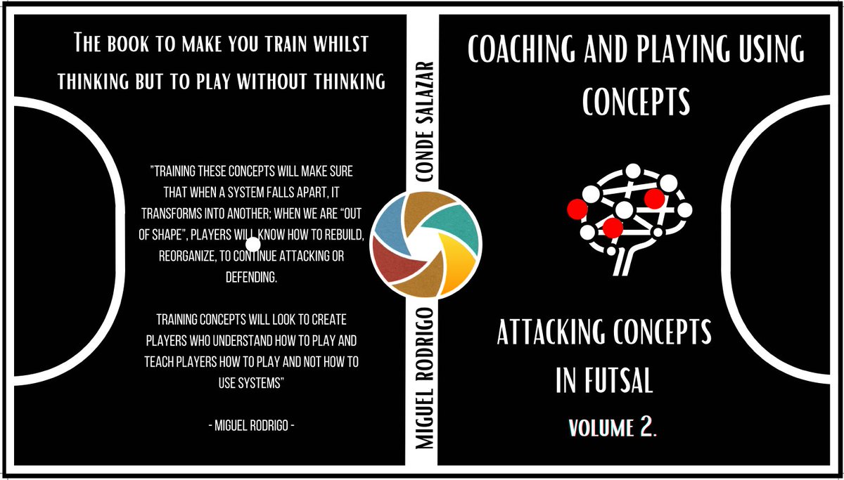 ‼️NEWS‼️

My new book Coaching and playing using concepts: Attack VOLUME 2 is available.

⚽ You can now purchase the second part of Coaching and playing using concepts: Attack and complete the 31 offensive concepts of futsal.

🥅 Thanks <a href="/12DTO/">David Tapia Owens</a> for your invaluable collaboration.