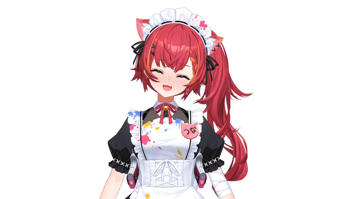 今回の新衣装は戦闘メイドでした！ 戦闘メイドはｲｲｿﾞ #猫汰つな新衣装