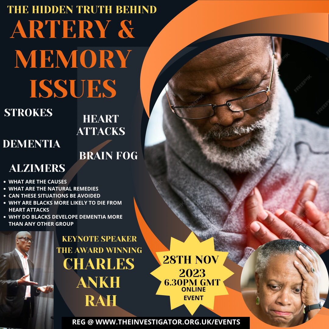 BHF-funded research has shown that Africans, African Caribbeans in the UK are at higher risk of developing high blood pressure and heart disease compared with White Europeans. We need to understand why this is the case so we can beat this!
Reg now @ theinvestigator.org.uk/events