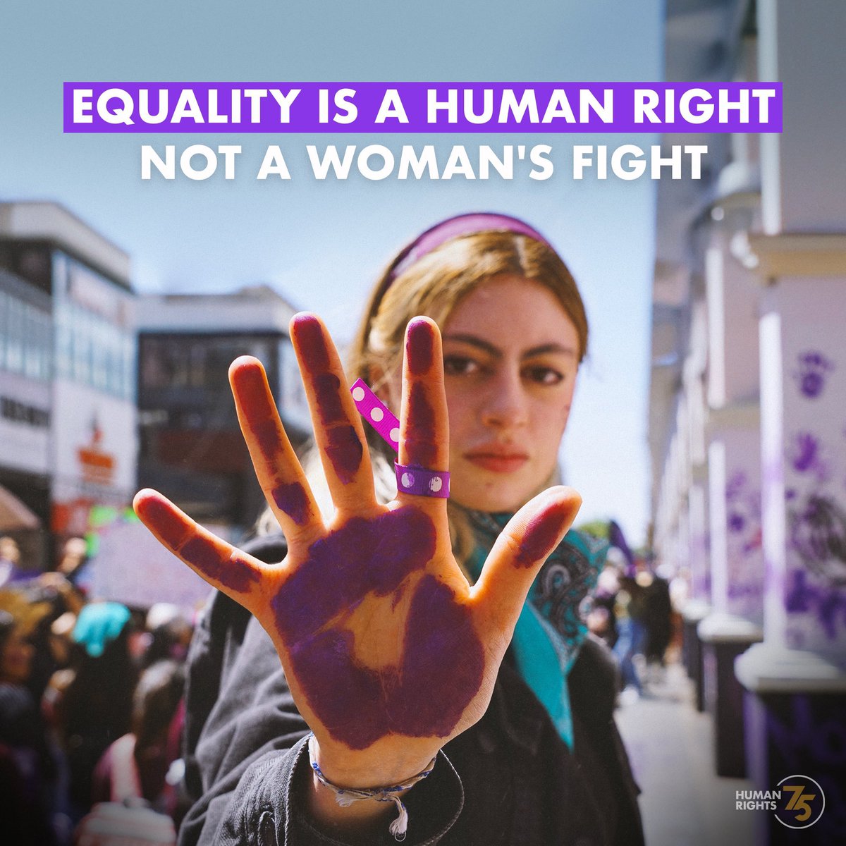Gender equality is synonymous with human rights. Violence against women and girls remains one of the most prevalent and pervasive human rights violations in the world #NoExcuse We must stand united to prevent violence against women and girls.