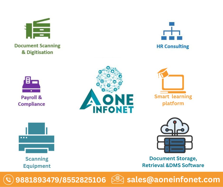 Tired of the document chaos? 🤯 Say goodbye to clutter and hello to organisation with our top-notch document management software! 🚀 Simplify your workflow and boost productivity today!

Contact us!
9881893479
8552825106
sales@aoneinfonet.com
https//:aoneinfonet.com
