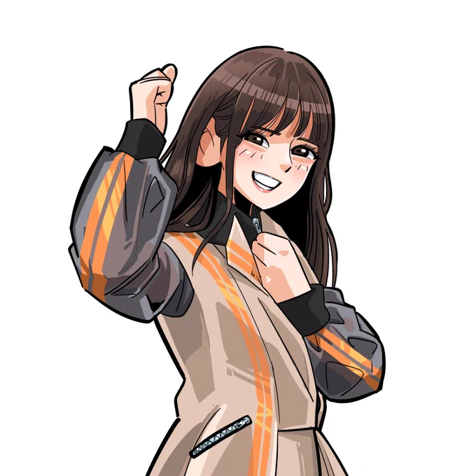 まつりちゃんとオダクラを 描かせてもらってます 是非見てね! 会場でもお花見つけてね!!!  #櫻坂3rdアニラ