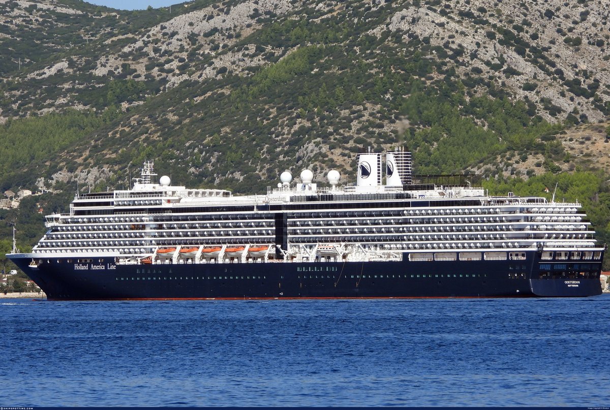 ShipSpottingCom's tweet image. Oosterdam (IMO: 9221281) seen en route to Korcula, Croatia 🛳️

📸: Brodovi  - ShipSpotting.com 

Use promo code FRIDAY20 and get a 20% discount on all ShipXplorer subscription plans! 😃

Subscribe now: ShipXplorer.com/subscribe🔗

#Oosterdam #Ship #ShipXplorer